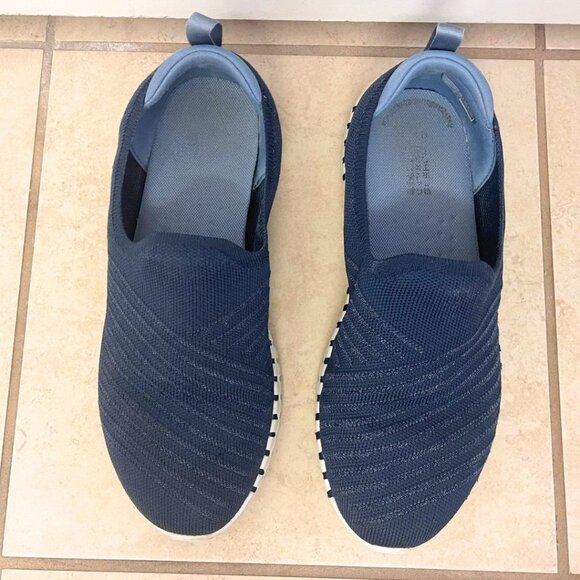 Skechers Women's Navy Blue GO WALK SMART Comfort Shoes Slip On Size 8 - Picture 6 of 7